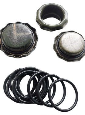 原装5L-10L-20L-30L升汽油桶配件备用油箱盖密封圈铁皮柴油桶盖子