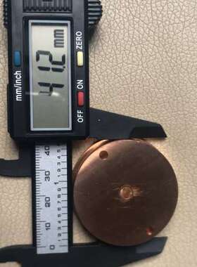 检修JDSU激光器TO-46焊接夹具，散热纯紫铜块夹具，尺寸：小详询