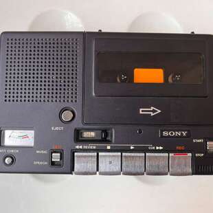 索尼TC-1100B磁带录音机，日本发回，测试走带无力，需要