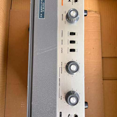 日本TRIO PA AMPLIFIER 6BM8/ECL82