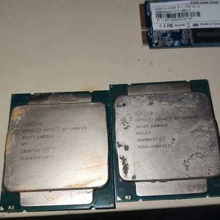 检修英特尔至强E5-2666V3十核CPU E5-2640V3十详询