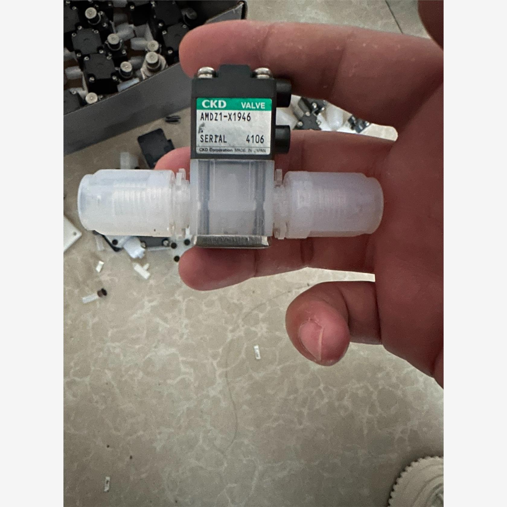 原装正品拆机CKD药液阀 AMDZ1-X1946型号 AMD议价下单