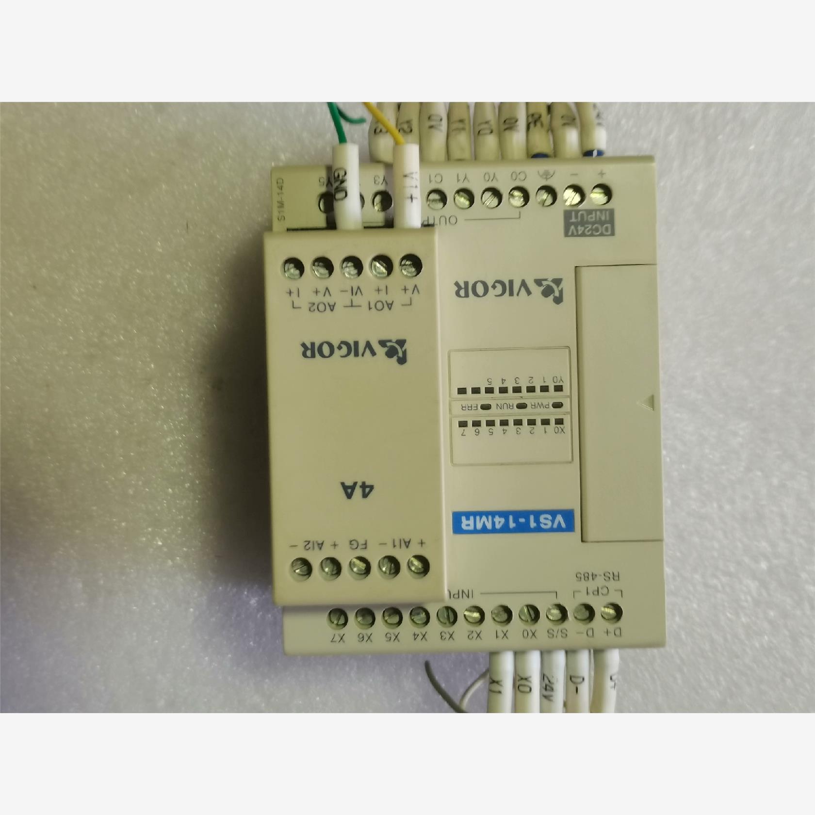 拆机台湾韦炜VS1-14MR配DⅠO卡VS-4A-EC成色九议价下单