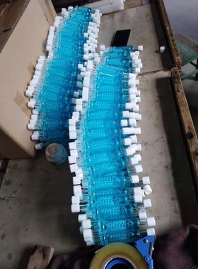 维修指导蓝色冷凝管玻璃冷腔 配套制冷器 cems烟气配件 蛇形回流