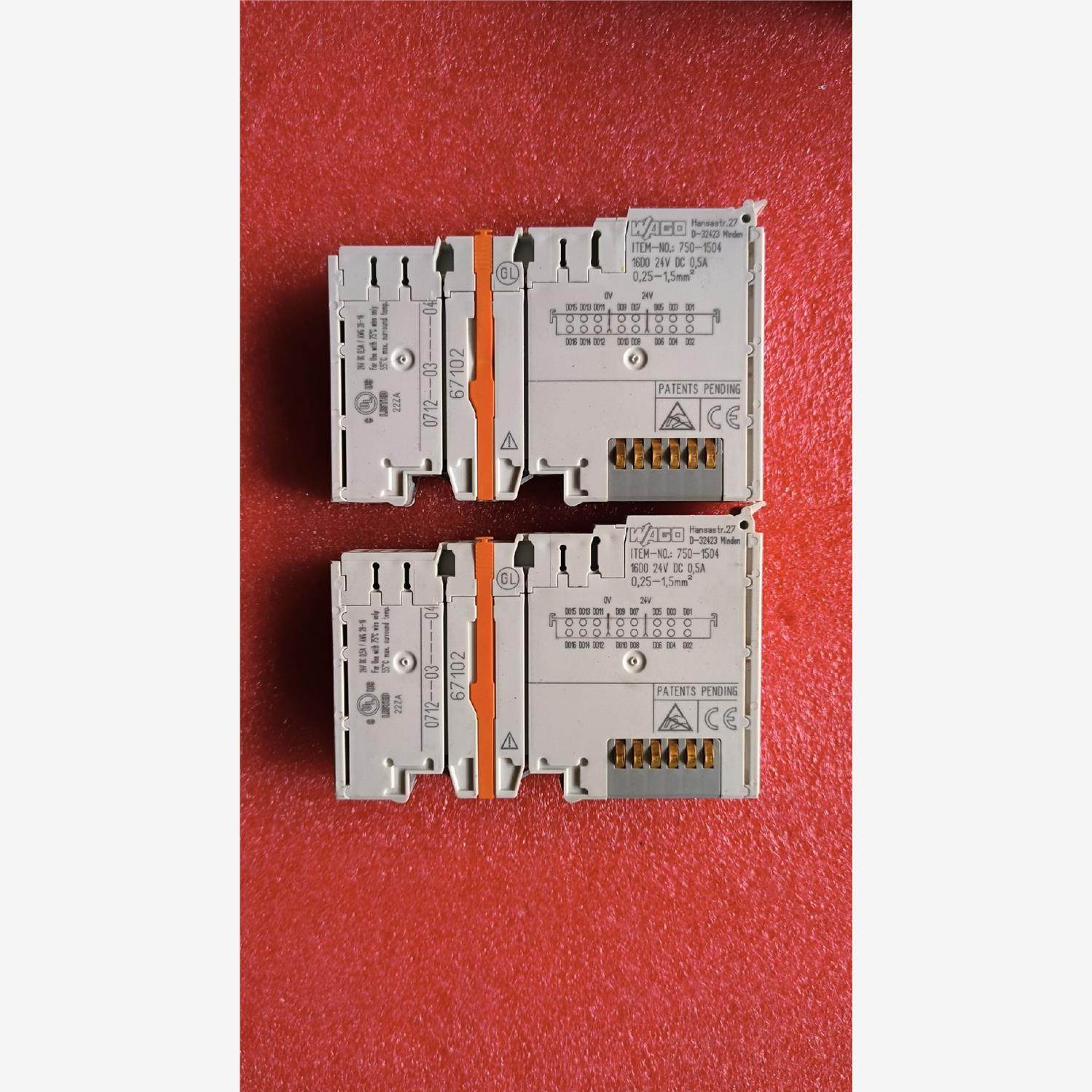 WAGO/万可 模块，拆机两片如图包好，标价单片议价下单