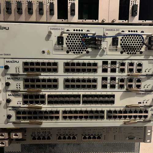 检修迈普s6800核心交换机一台，机房下架，技术问题自行解决，懂