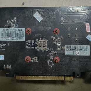 检修铭鑫GT740显卡,2G显存,功能正常 HDMI+DVI+V详询