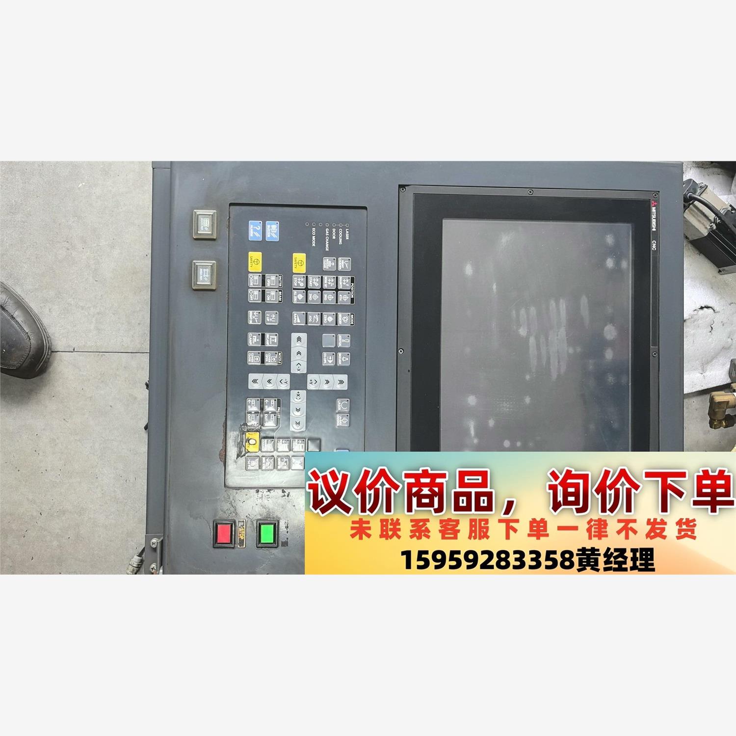 三菱马扎克系统屏FCU-DA636-73拆机一台，成色如图，议价下单