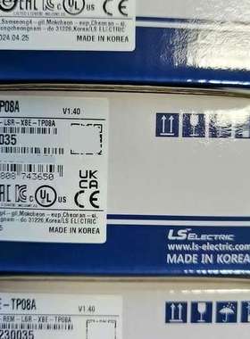 检修全新XBE-TP08A正品LS产电可编程控制器韩国原装LG乐详询