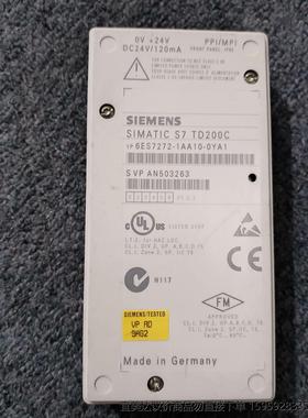 拆机西门子文本显示器，S7 TD200C，
