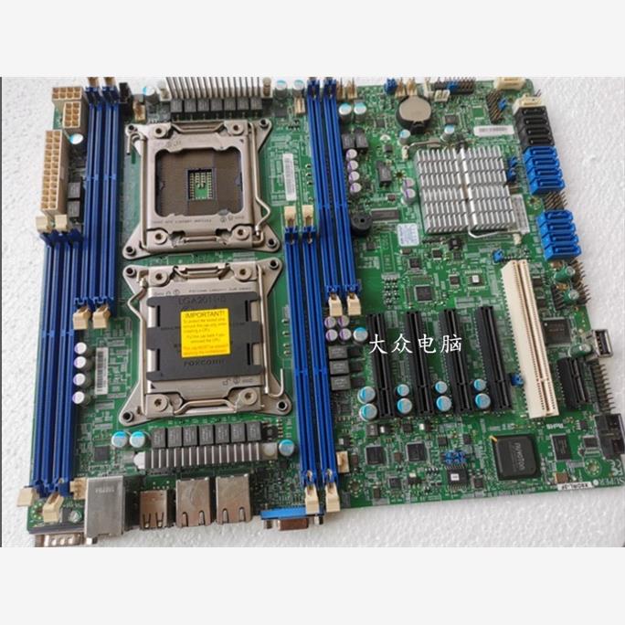 超微 X9DRL-iF/3F X79双路服务器主板支持E5-议价下单
