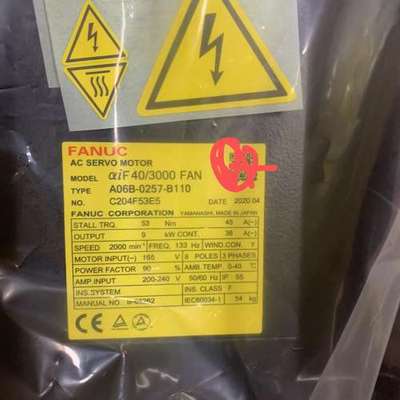 检修A06B-0257-B110 FANUC全新原装电机 现货详询