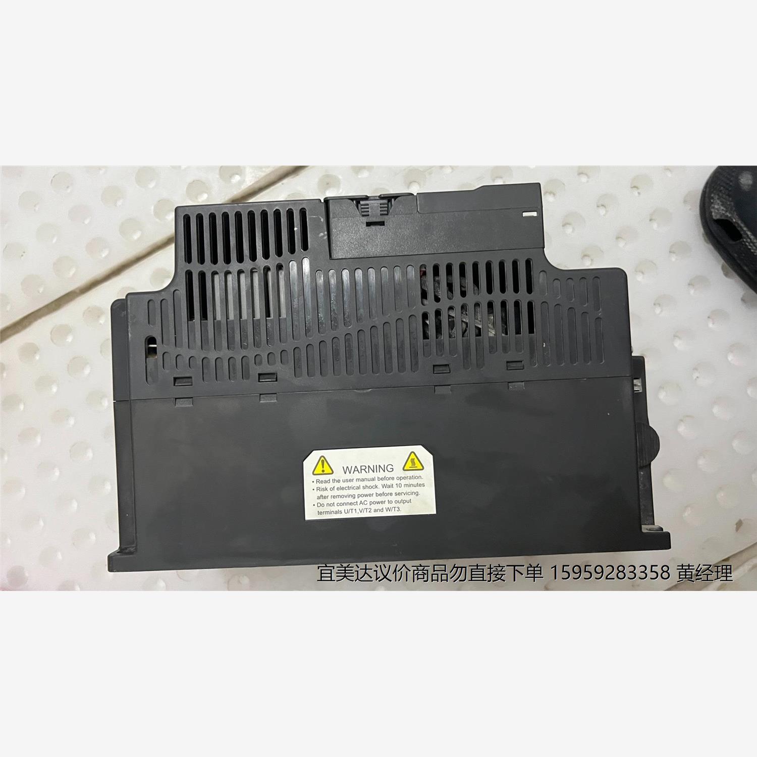 台达变频器vFD110E43A/11Kw/380V成色如图，