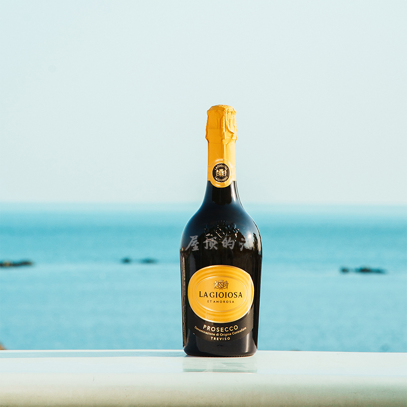 黄墩墩起泡酒 意大利Prosecco La Gioiosa普赛克干型起泡酒