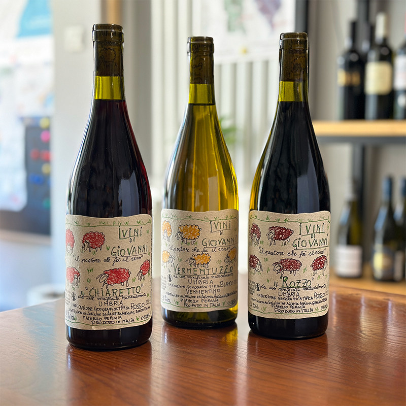 现货 意大利giovanni卡莱托小绵羊自然酒/橙酒/干白/干红葡萄酒