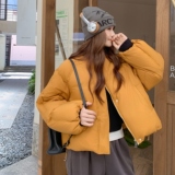 现货！黄色短款90白鸭绒羽绒服外套159-524P275K418，女装羽绒服，浙宝159