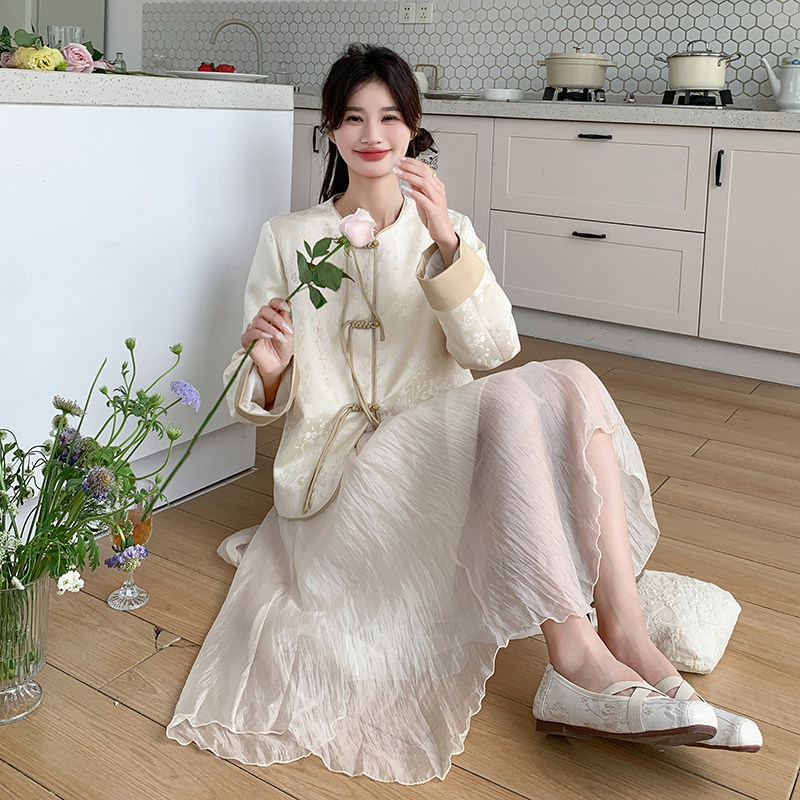 现货!新中式盘扣风外套女159-0912P140K198,女装短外套,浙宝159