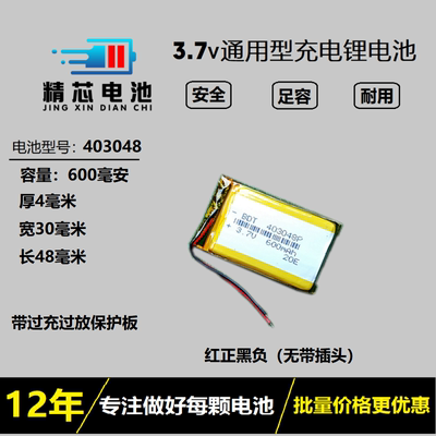 耐高温记录仪导航仪通用电池