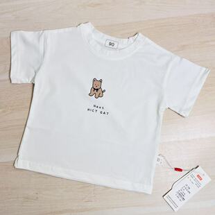 B27贝高品质纯棉短袖数码水印图案5606 90-130偏小一码