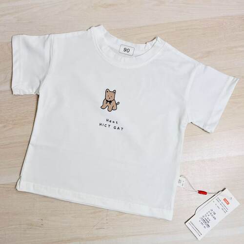 B27贝高品质纯棉短袖数码水印图案5606 90-130偏小一码