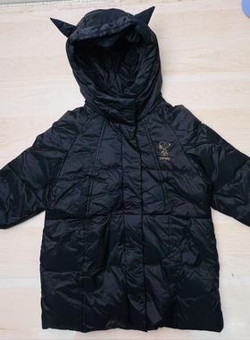 B112史家长款羽绒服 真羽绒 充绒量大 默认瑕疵  不送运费险