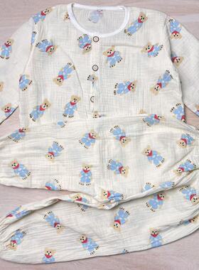 B54纱布家居服套装图案多0884   100-150