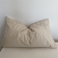Japanese-style washed cotton pillowcase, Muji same style, 48*74cm simple striped pillowcase, single pillowcase, 1 pair, 2 thumbnail 7