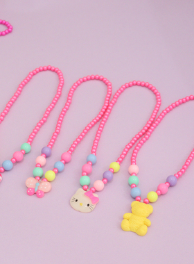 新款儿童项链幼儿园宝宝舞蹈装扮