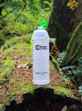 CNOC可折叠瓶 露营登山徒步轻量化可折叠便携水瓶 Vesica 1L水壶