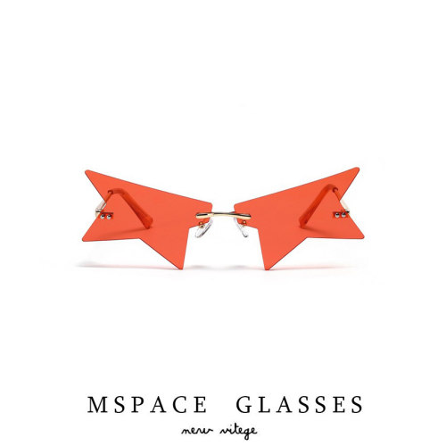 mspace夸张搞怪太阳镜多边形欧美