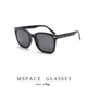 mspace2023方形明星昊然TR90偏光刘防紫外线太阳镜潮男开车墨镜