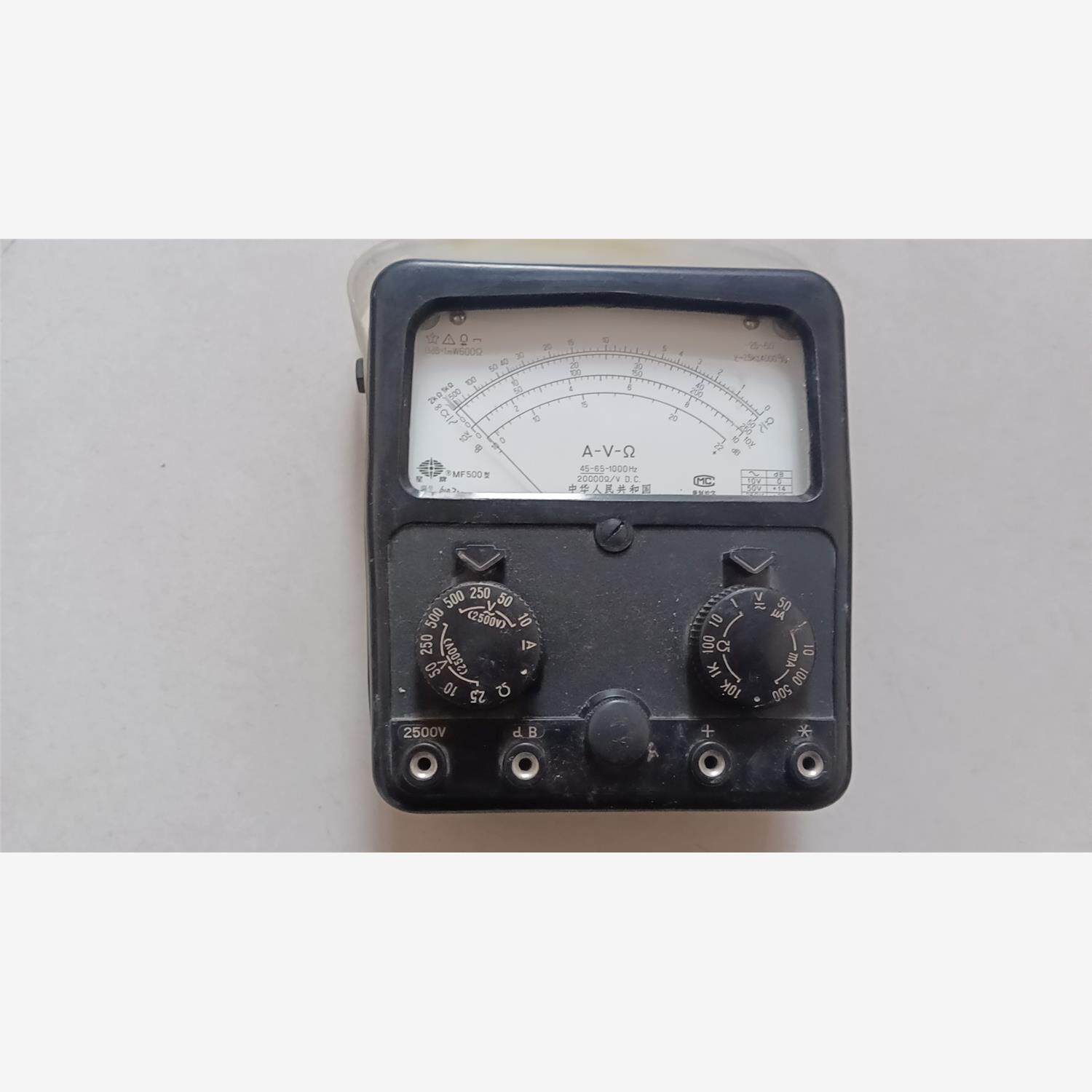 现货星牌mf500型万用表,外观如图,无磕碰无碎裂,表针运行议价