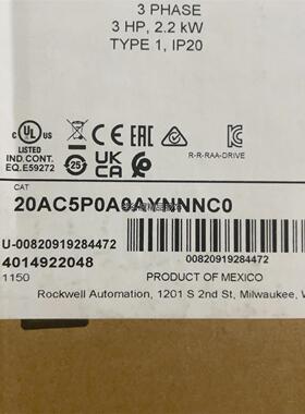 现货全新原装20AC5P0A0AYNNNNC0有需要随时联系！原议价