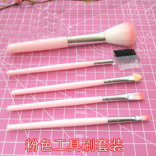 粉色工具刷套装粘土软陶彩绘上色