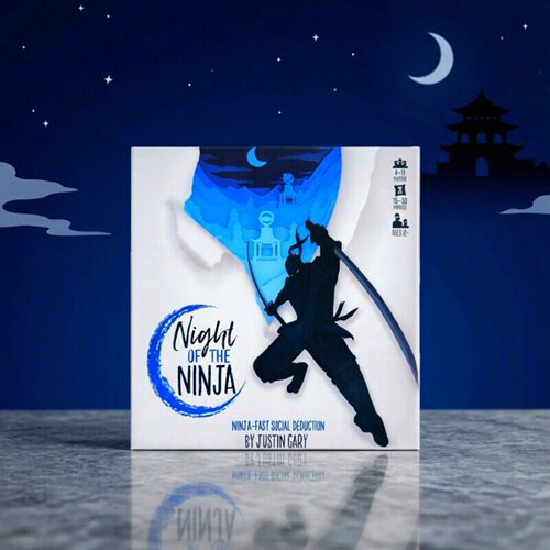 忍者之夜英文桌游卡牌扑克牌
