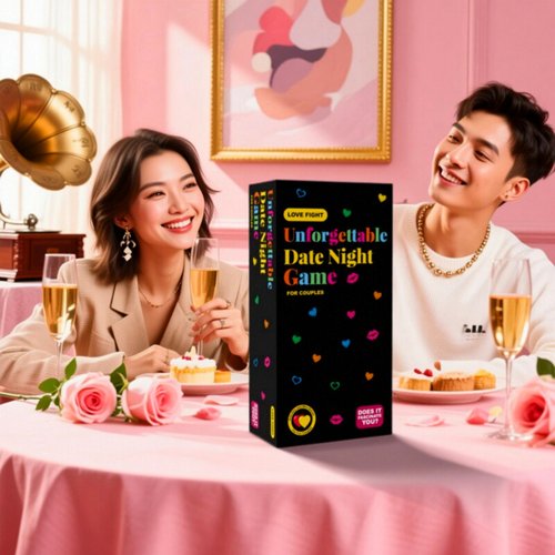 情侣约会英文桌游卡牌扑克牌游戏