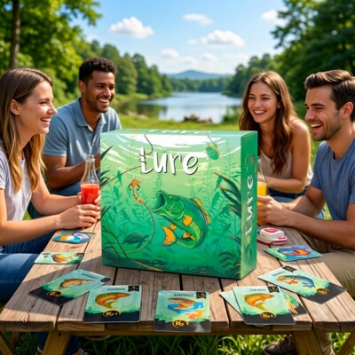 Lure路亚鱼骰2-5人休闲聚会桌游