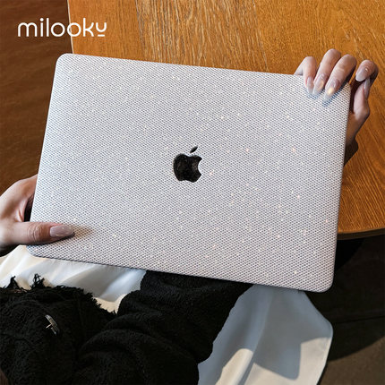 星河细闪neo保护壳适用苹果m5macbookair笔记本m4保护壳air13寸保护壳pro14pro16外壳轻薄m3m2m1套壳15寸