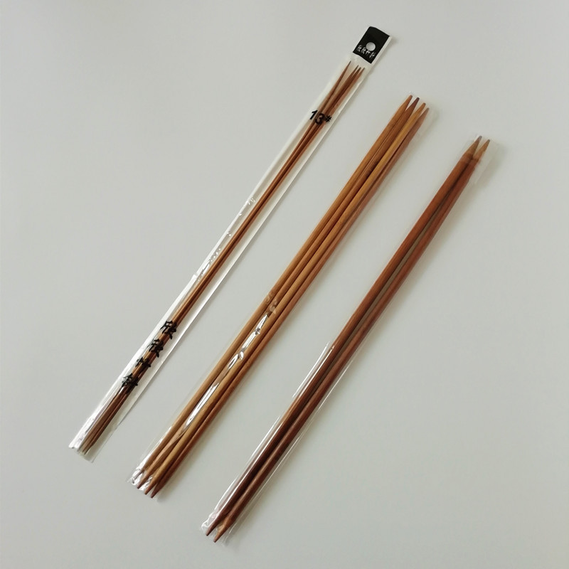 竹针竹炭针棒针编织针长短针特价批发清仓毛线编织工具diy材料包