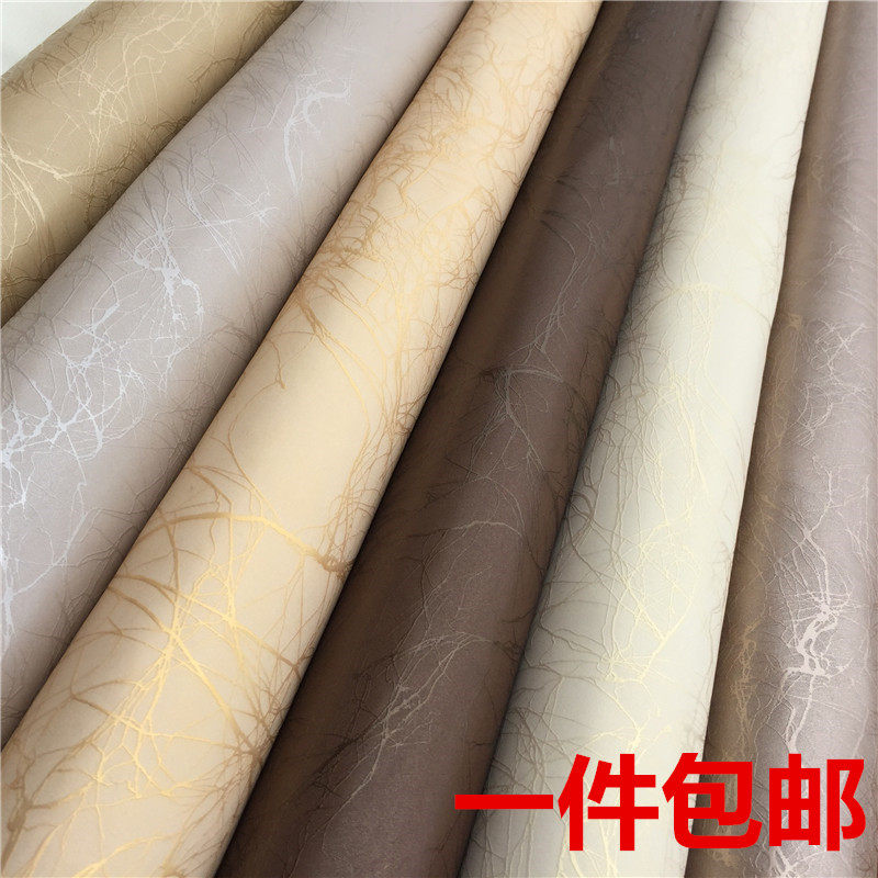PU皮革面料人造皮料沙发装饰软硬包工程装修皮雕移门背景墙闪电纹