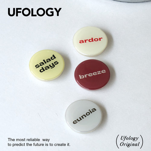 Ufology原创简约文字气囊支架
