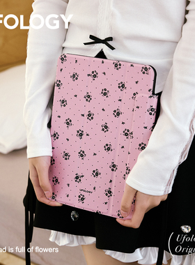 Ufology原创适用ipadair6保护壳pro2024平板mini6保护套air4/5磁吸全包air3笔槽11寸13寸苹果7/8/9/10代花朵