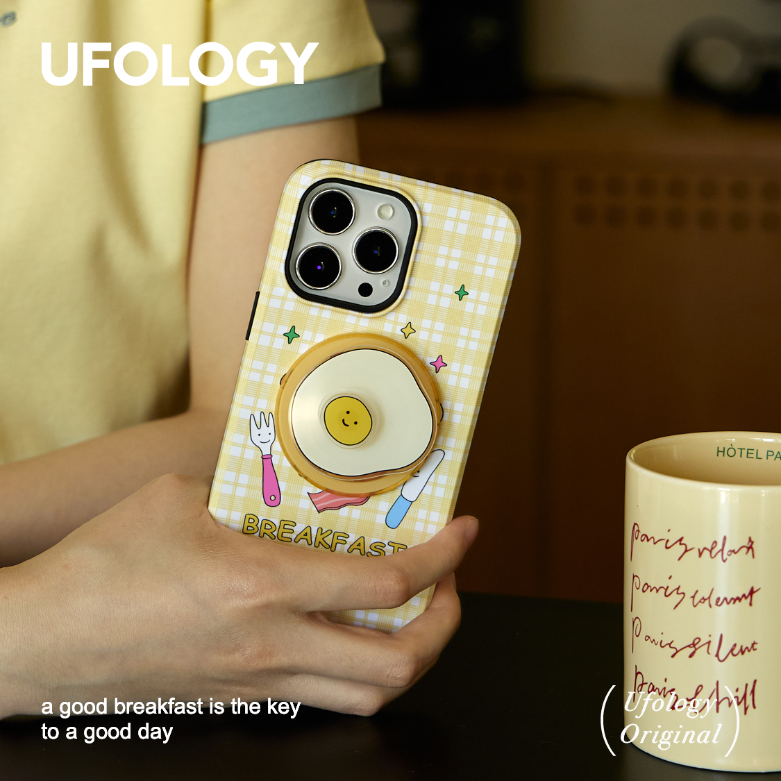 Ufology原创磁吸适用iPhone15pro手机壳14promax苹果13夏天12全包11二合一菲林xsmaxr旋转支架16卡包新款可爱
