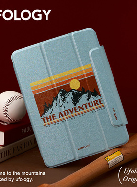 Ufology原创美式复古ipadair4/5保护套ipadpro2020壳2021双面2022磁吸9代平板壳mini6潮9代air3复古ipad10