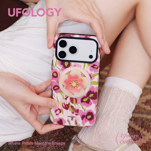 Ufology原创磁吸韩国进口菲林适用iPhone17promax手机壳16pro苹果15pro春天季14pro全包13新款二合一12花朵