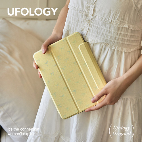 Ufology原创适用ipadair6保护套pro11寸平板mini6保护壳air5磁吸10代9代全包mini6笔槽air7清新2022苹果11代