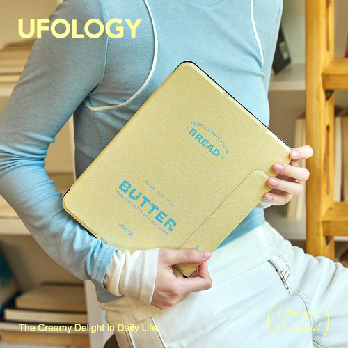 Ufology原创适用ipadair6保护壳pro2024平板mini6保护套air4/5磁吸全包air3笔槽11寸13寸苹果7/8/9/10代黄油