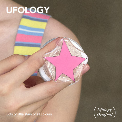 Ufology原创手机磁吸支架支持magsafe桌面便携苹果个性创意星星
