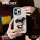 Ufology原创磁吸韩国进口菲林适用iPhone16promax手机壳15pro苹果14腊肠狗13全包12新款 二合一11高级秋冬17
