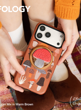 Ufology原创磁吸韩国进口菲林适用iPhone17promax手机壳16pro苹果15pro秋冬14pro全包13新款二合一12蘑菇高级